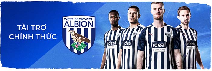 12BET tài Trợ CLB West Bromwich